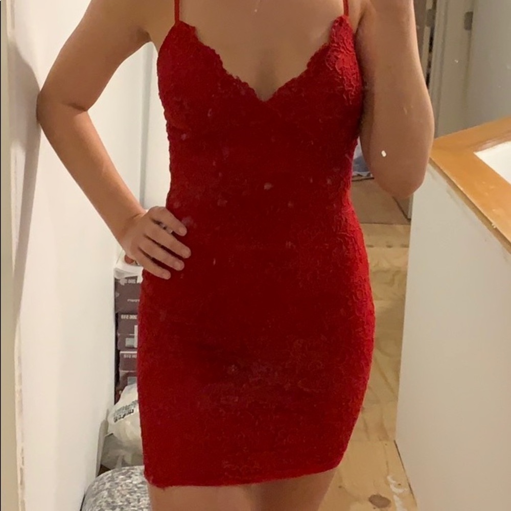 Windsor size xs red dress